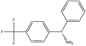 (S)-PHENYL(4-(TRIFLUOROMETHYL)PHENYL)METHANAMINE Struktur