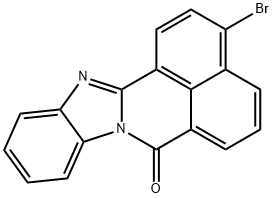 7H-Benzimidazo[2,1-a]benz[de]isoquinolin-7-one, 3-bromo- Struktur