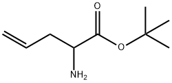 tert-butyl 2-aminopent-4-enoate Struktur