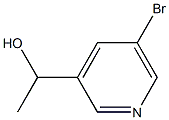 1-(5-bromopyridin-3-yl)ethanol Struktur