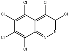 Perchlorocinnoline Struktur