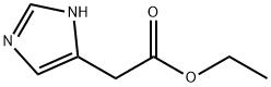 1H-Imidazole-5-acetic acid ethyl ester Struktur