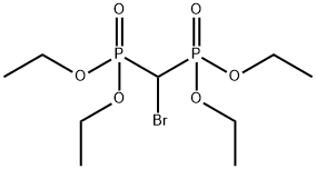 Tetraethyl (bromomethylene)bisphosphonate Struktur