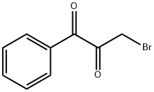 3-bromo-1-phenyl-1,2-Propanedione Struktur