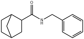 N-benzylbicyclo[2.2.1]heptane-2-carboxamide Struktur