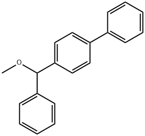 4-(METHOXY-PHENYL-METHYL)-BIPHENYL Struktur