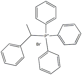 (ALPHA-METHYLBENZYL)TRIPHENYLPHOSPHONIUM BROMIDE Struktur