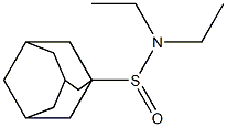 N,N-diethyl-1-adamantanesulfinamide Struktur