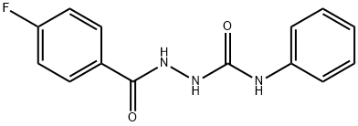 2-[(4-fluorophenyl)carbonyl]-N-phenylhydrazinecarboxamide Struktur