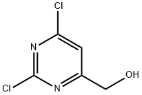 (2,6-dichloropyrimidin-4-yl)methanol Struktur