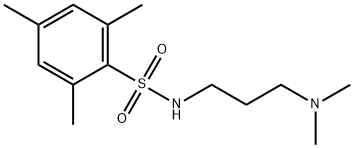 N-[3-(dimethylamino)propyl]-2,4,6-trimethylbenzenesulfonamide Struktur