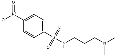 N-[3-(dimethylamino)propyl]-4-nitrobenzenesulfonamide Struktur