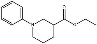 1-phenyl-3-Piperidinecarboxylic acid ethyl ester Struktur