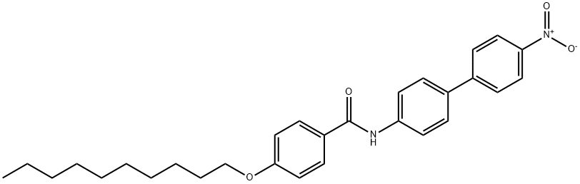 4-(decyloxy)-N-(4'-nitrobiphenyl-4-yl)benzamide Struktur