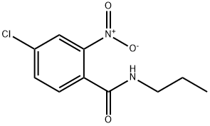 4-chloro-2-nitro-N-propylbenzamide Struktur