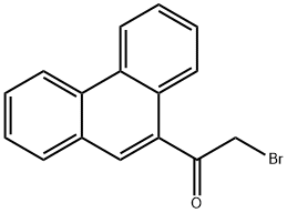 9-(2-BROMOACETYL)PHENANTHRENE Struktur