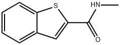 N-methyl-benzo[b]thiophene-2-carboxamide Struktur