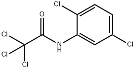 N-(2,5-DICHLOROPHENYL)-2,2,2-TRICHLOROACETAMIDE Struktur