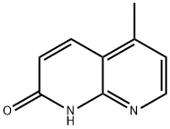 5-methyl-1,8-naphthyridin-2-ol Struktur