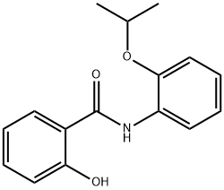 2-hydroxy-N-(2-isopropoxyphenyl)benzamide Struktur