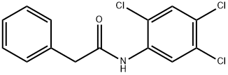 2-phenyl-N-(2,4,5-trichlorophenyl)acetamide Struktur