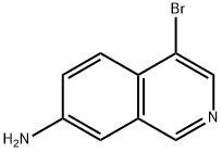 4-bromoisoquinolin-7-amine Struktur