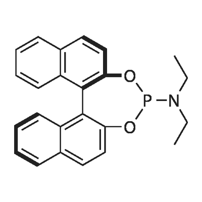 (11bR)-N,N-Diethyl-dinaphtho[2,1-d:1',2'-f][1,3,2]dioxaphosphepin-4-amine Struktur