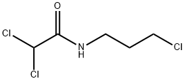 2,2-dichloro-N-(3-chloropropyl)acetamide Struktur