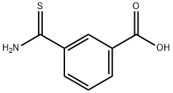 3-carbamothioylbenzoic acid Struktur