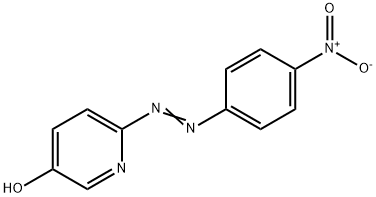 5-HYDROXY-2-(4-NITROPHENYLAZO)PYRIDINE Struktur