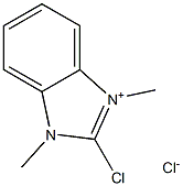 2-Chloro-1,3-dimethyl-1H-benzimidazol-3-ium chloride Struktur