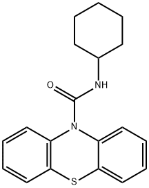 N-cyclohexyl-10H-phenothiazine-10-carboxamide Struktur