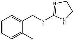 4,5-dihydro-N-[(2-methylphenyl)methyl]-1H-Imidazol-2-amine Struktur