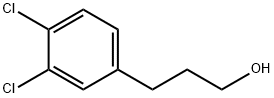 3,4-dichlorobenzenepropanol Struktur