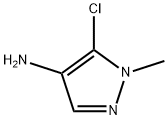 5-chloro-1-methyl-1H-pyrazol-4-amine Struktur