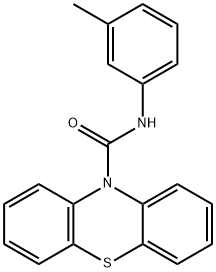 N-(3-methylphenyl)-10H-phenothiazine-10-carboxamide Struktur