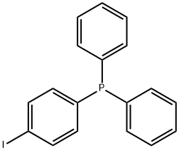 (4-iodophenyl)diphenyl-Phosphine Struktur