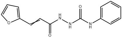 2-[(2E)-3-(furan-2-yl)prop-2-enoyl]-N-phenylhydrazinecarboxamide Struktur