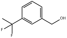 3-(1,1-difluoroethyl)- Benzenemethanol Struktur