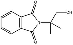 2-(1-hydroxy-2-methylpropan-2-yl)isoindoline-1,3-dione Struktur