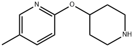 5-Methyl-2-(4-piperidinyloxy)pyridine 2HCl Struktur