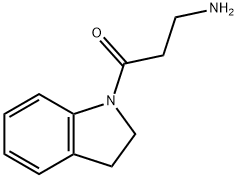 3-amino-1-(indolin-1-yl)propan-1-one Struktur