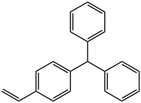 4-Benzhydrylstyrene
		
	 Struktur