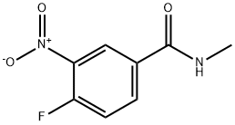 4-fluoro-3-nitro-N-methylbenzamide Struktur