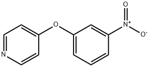 4-(3-nitrophenoxy)Pyridine Struktur