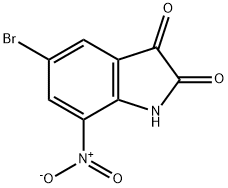 5-bromo-7-nitroindoline-2,3-dione