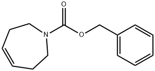 benzyl 2,3,6,7-tetrahydroazepine-1-carboxylate Struktur