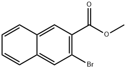 methyl 3-bromo-2-naphthoate Struktur