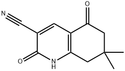 7,7-dimethyl-2,5-dioxo-1,2,5,6,7,8-hexahydroquinoline-3-carbonitrile 結(jié)構(gòu)式