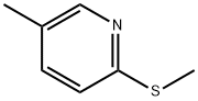 5-Methyl-2-(methylthio)pyridine Struktur